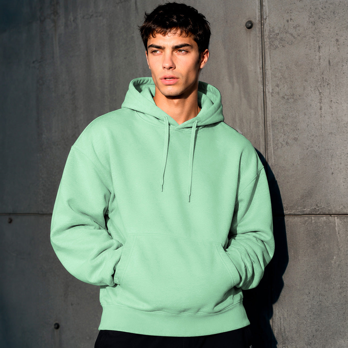 Sudadera Hombre Con Capucha De Calidad Hoodie MAYOREO