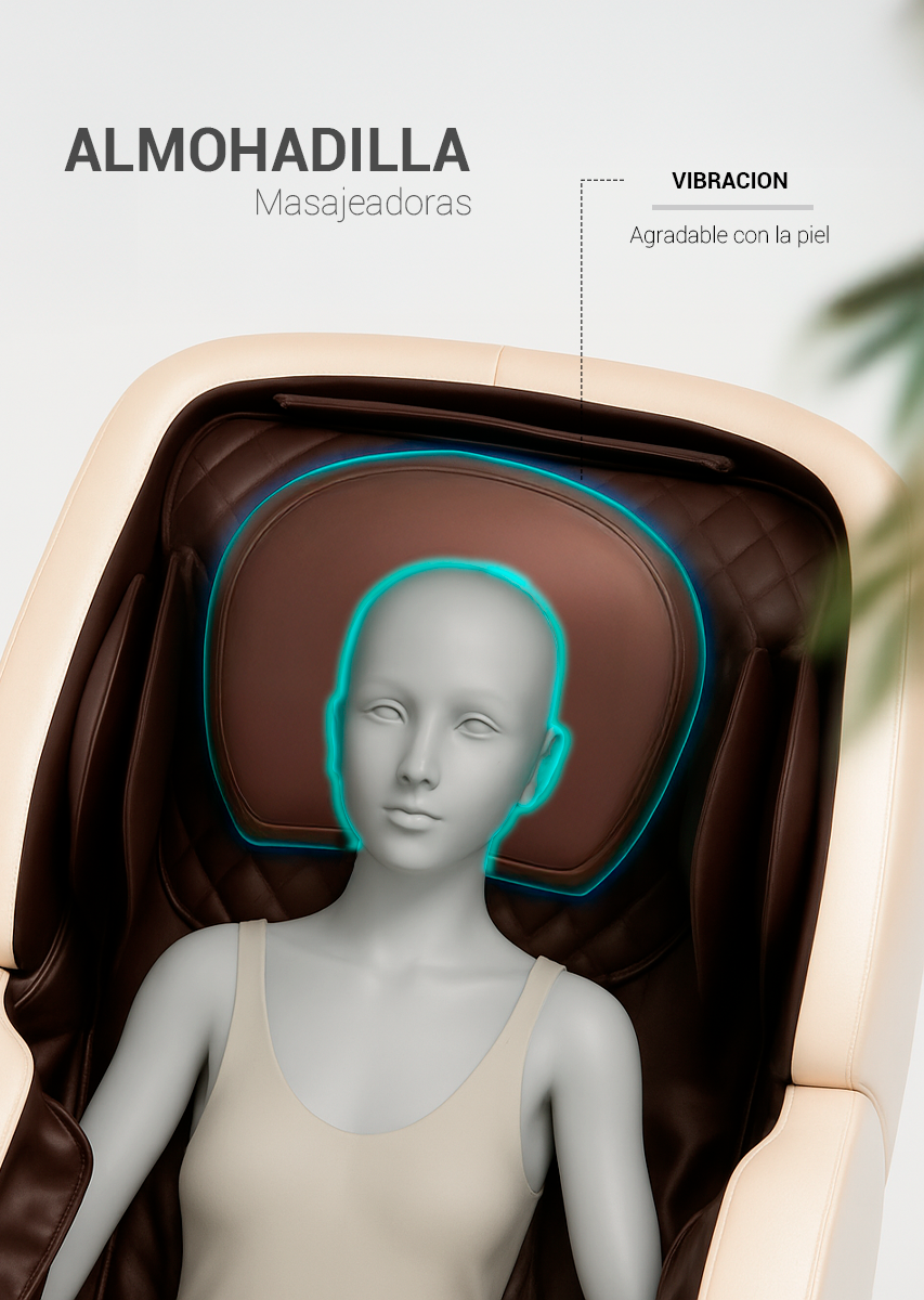 Sillon Masajeador Premium Gravedad Cero Reclinable Vibracion