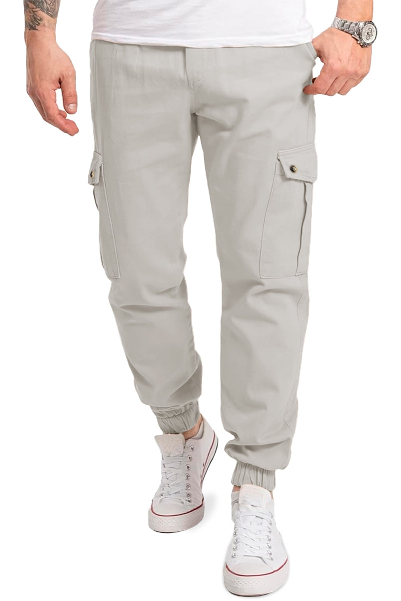 Pantalón Jogger Hombre Skinny Gabardina Premium King B