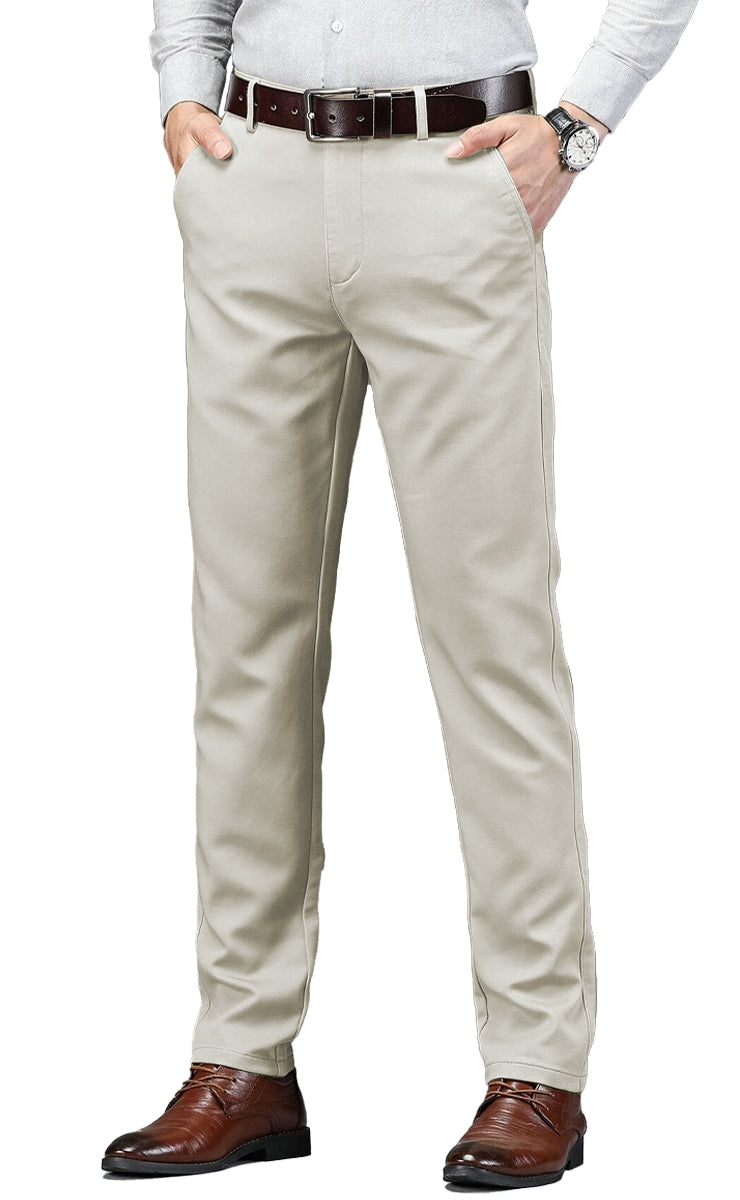 Pantalon De Gabardina Casual Strech Hombre De Vestir King B