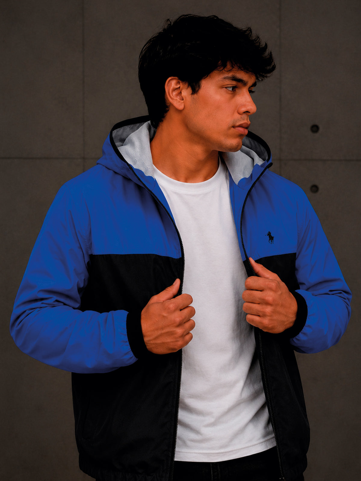 Chamarra Hpc Polo Rompevientos Para Hombre