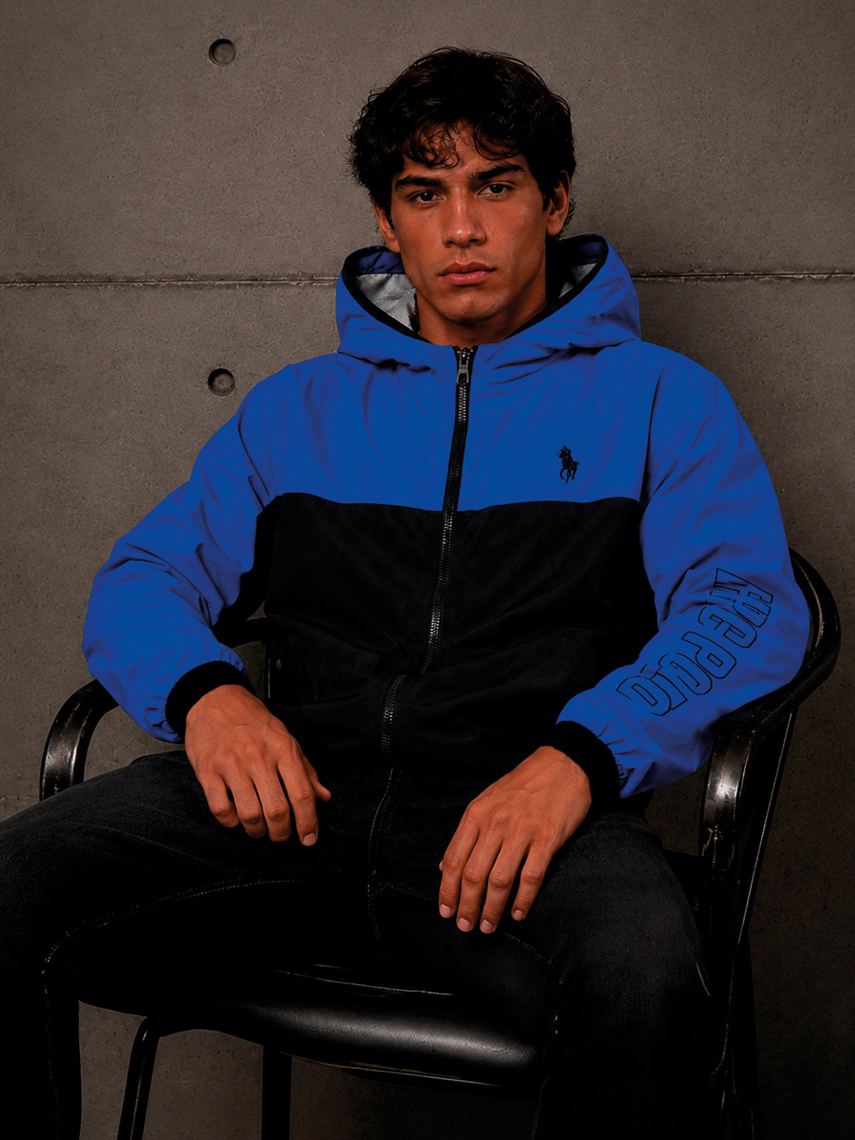 Chamarra Hpc Polo Rompevientos Para Hombre