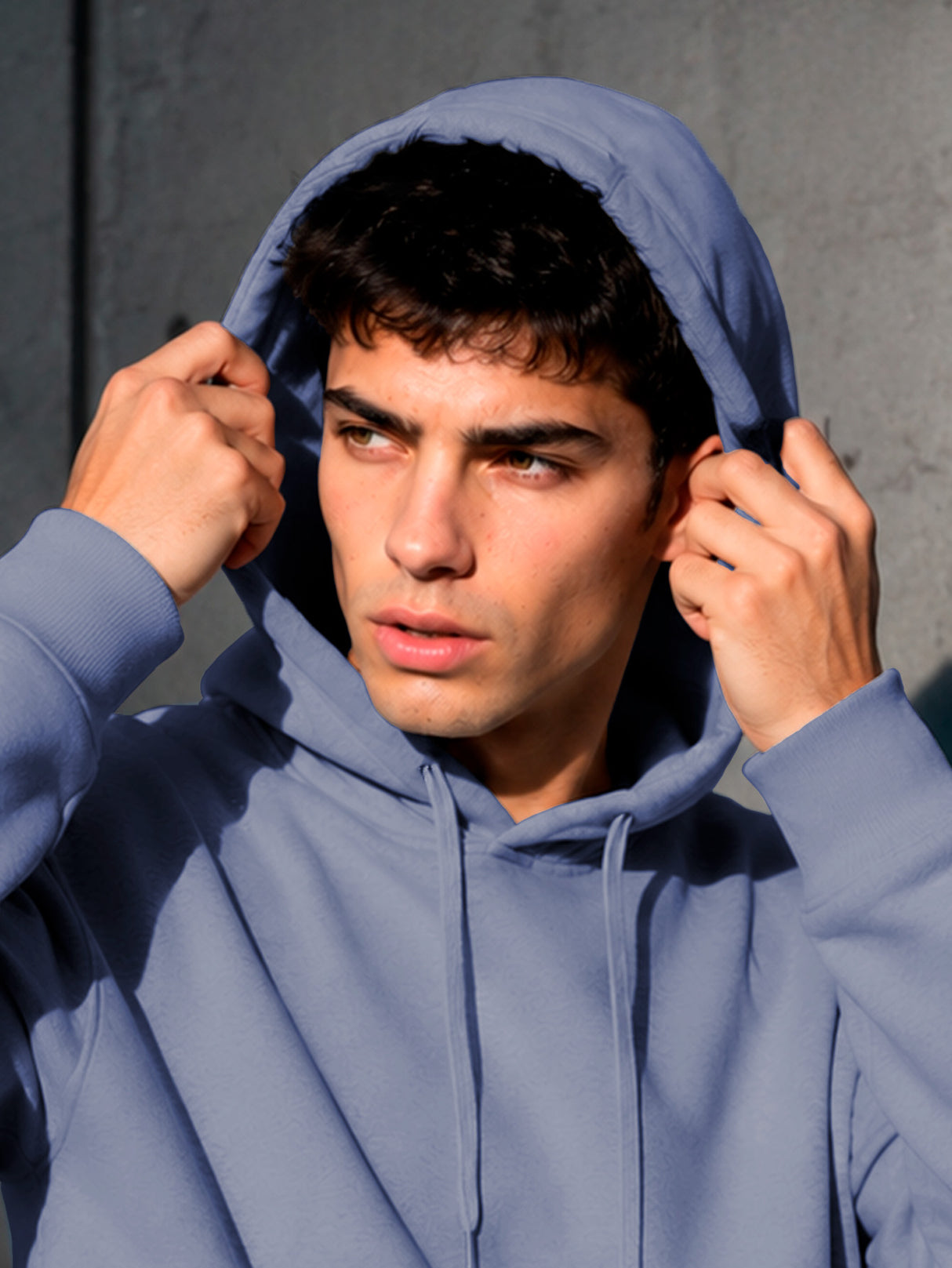 Sudadera Hombre Con Capucha De Calidad Hoodie MAYOREO
