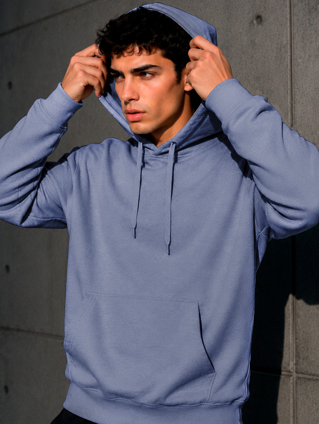 Sudadera Hombre Con Capucha De Calidad Hoodie