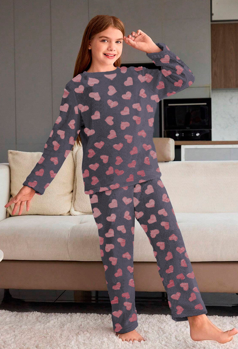 Pijama Para Niña Conjunto 2 Piezas Elegante invierno