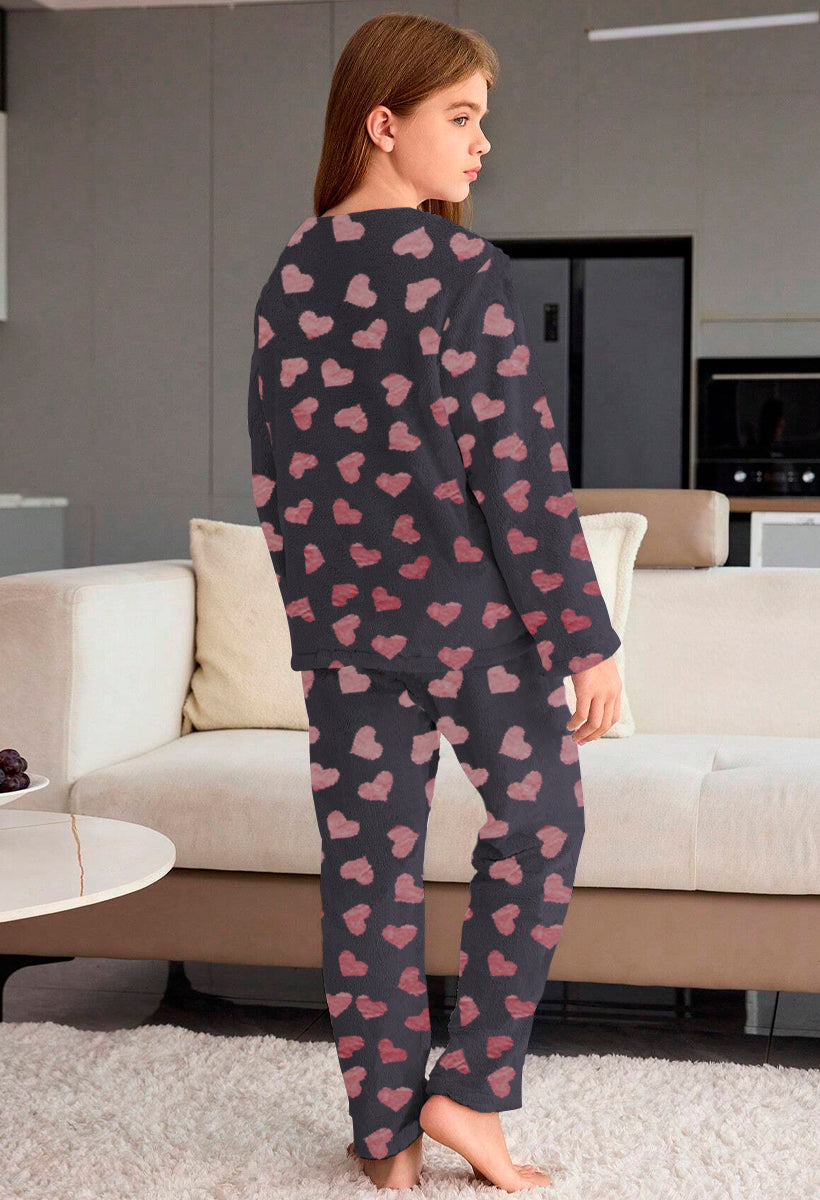 Pijama Para Niña Conjunto 2 Piezas Elegante invierno