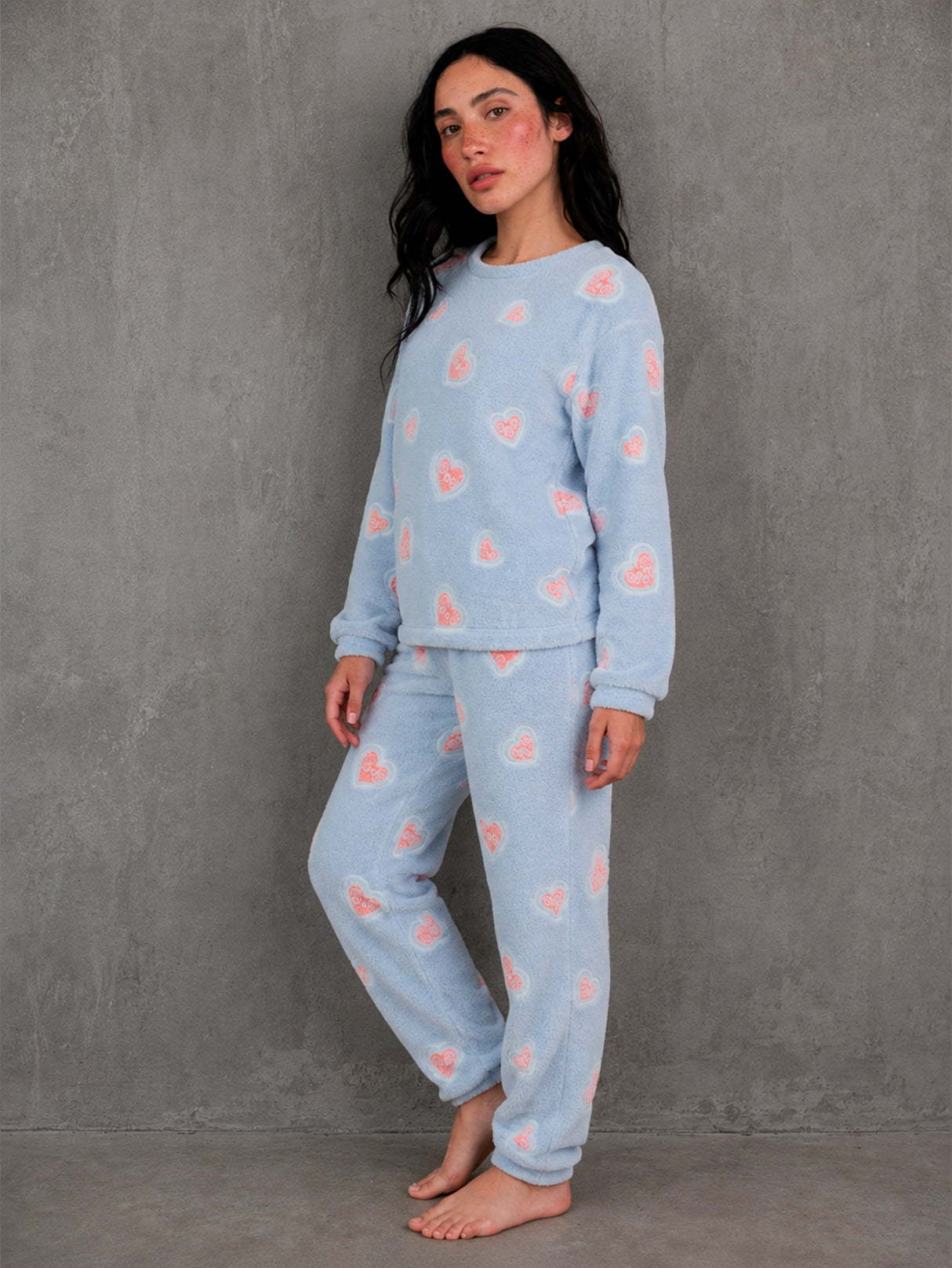 Pijama Para Mujer Conjunto 2 Piezas Elegante invierno