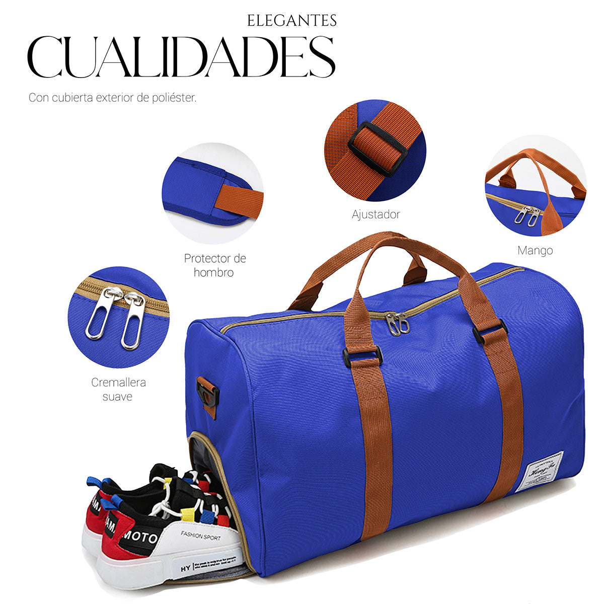 Maleta De Viaje Bolsa Mochila Fitness Bag