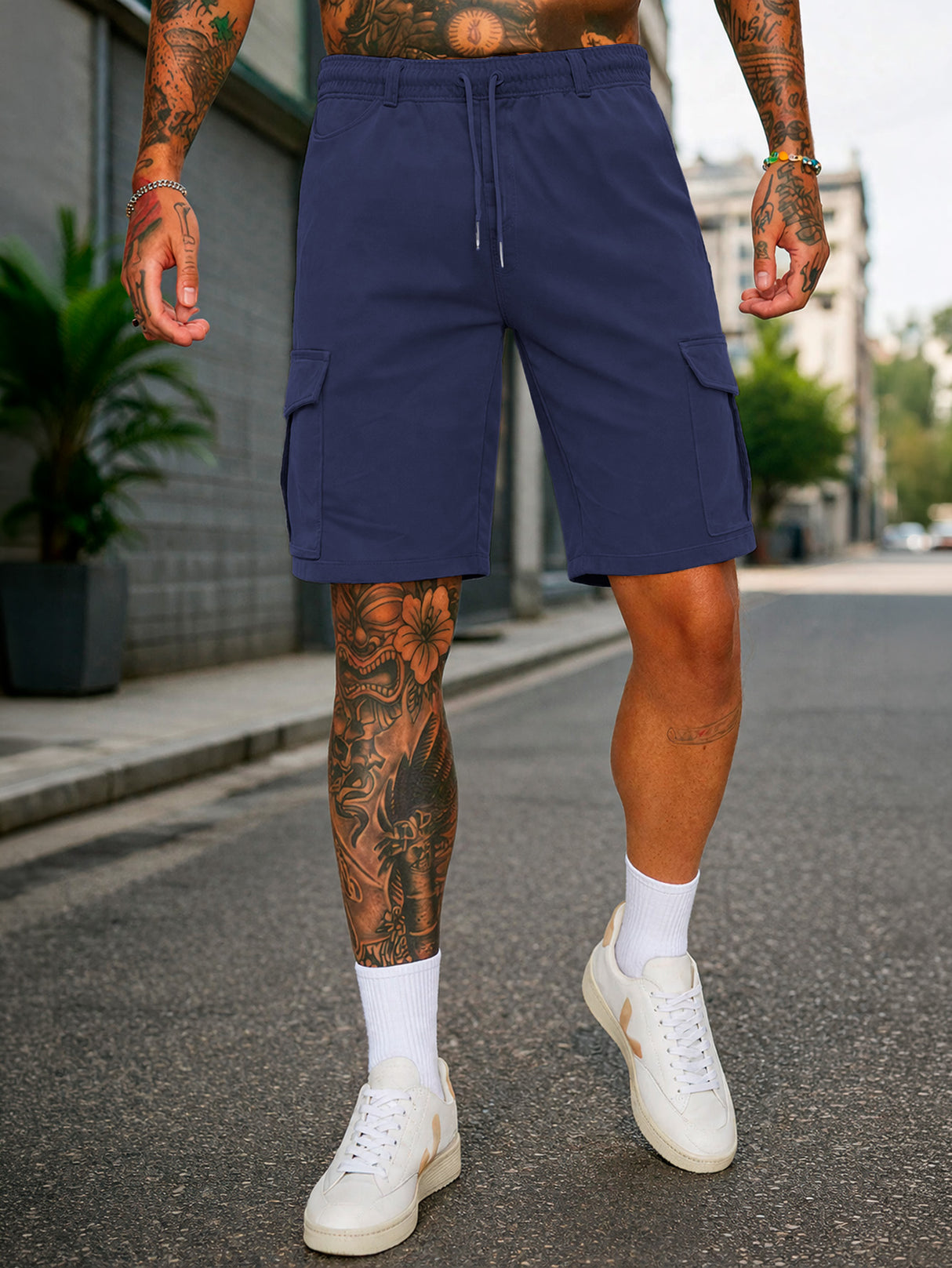 Pantalones Cortos Cargo Tacticos para Hombre Pantalon Short Senderismo Transpirable para Exteriores