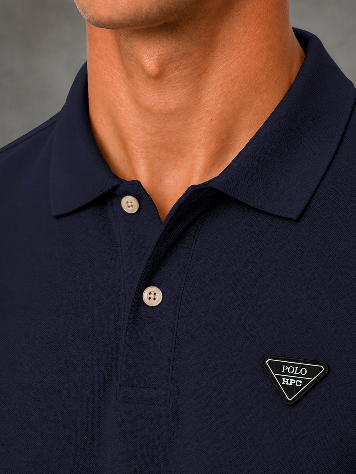 Playera HPC Polo Hombre Slim Fit Algodón Manga Corta Casual