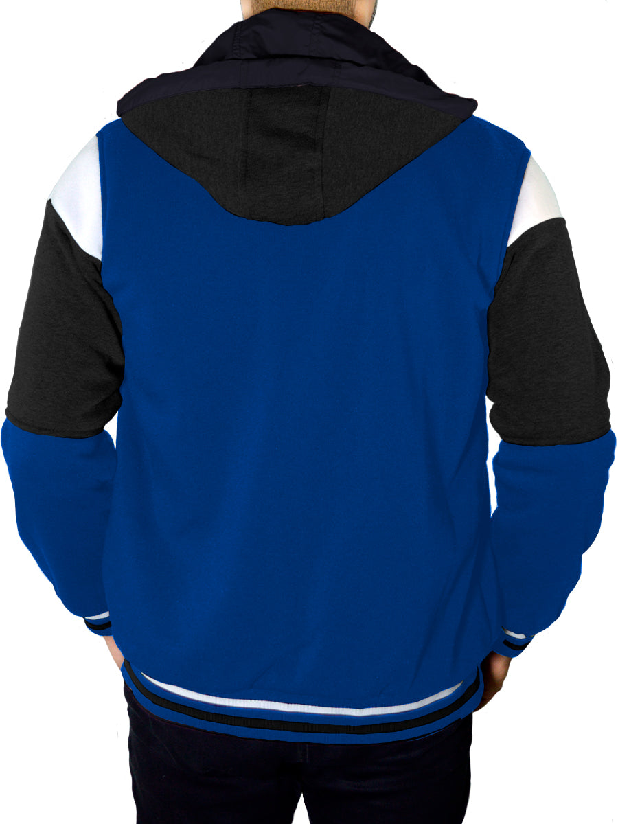 Chamarra Termica Para Hombre Hoddie Doble Vista Con Capucha