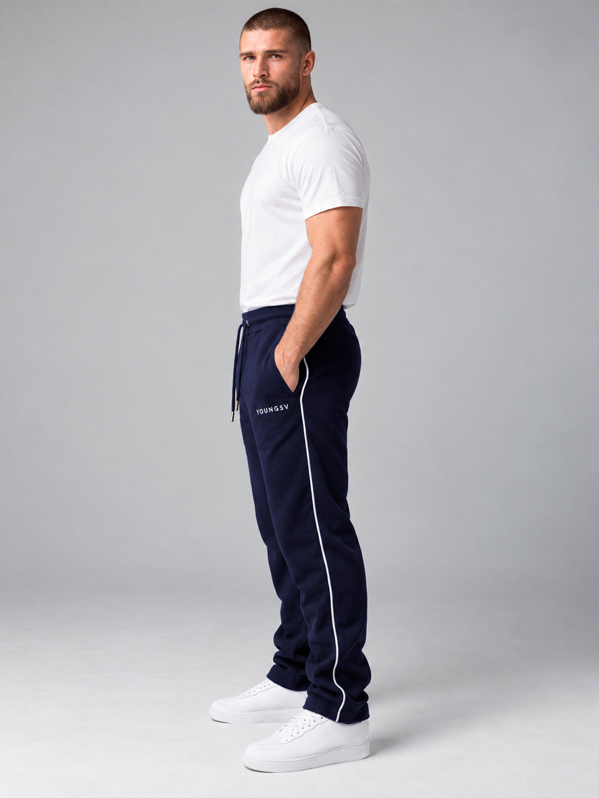 Pants Para Hombre Slim Fit Jogger Deportivo Elastico