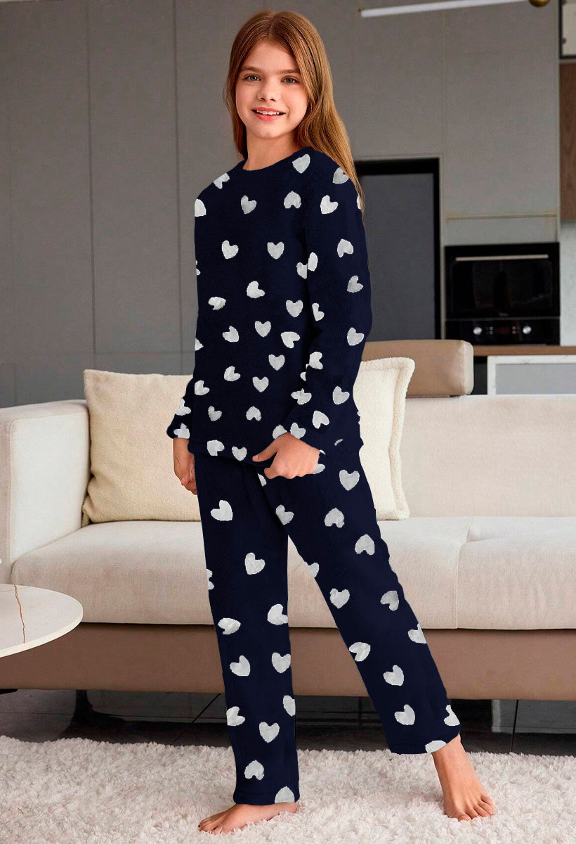 Pijama Para Niña Conjunto 2 Piezas Elegante invierno