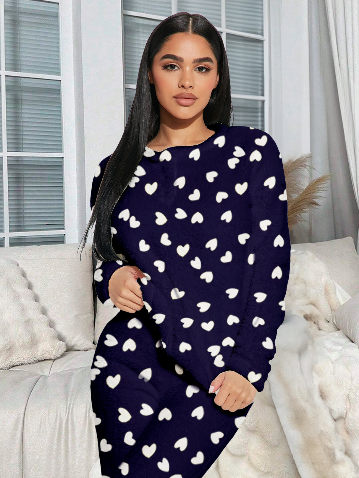 Pijama Para Mujer Conjunto 2 Piezas Elegante invierno