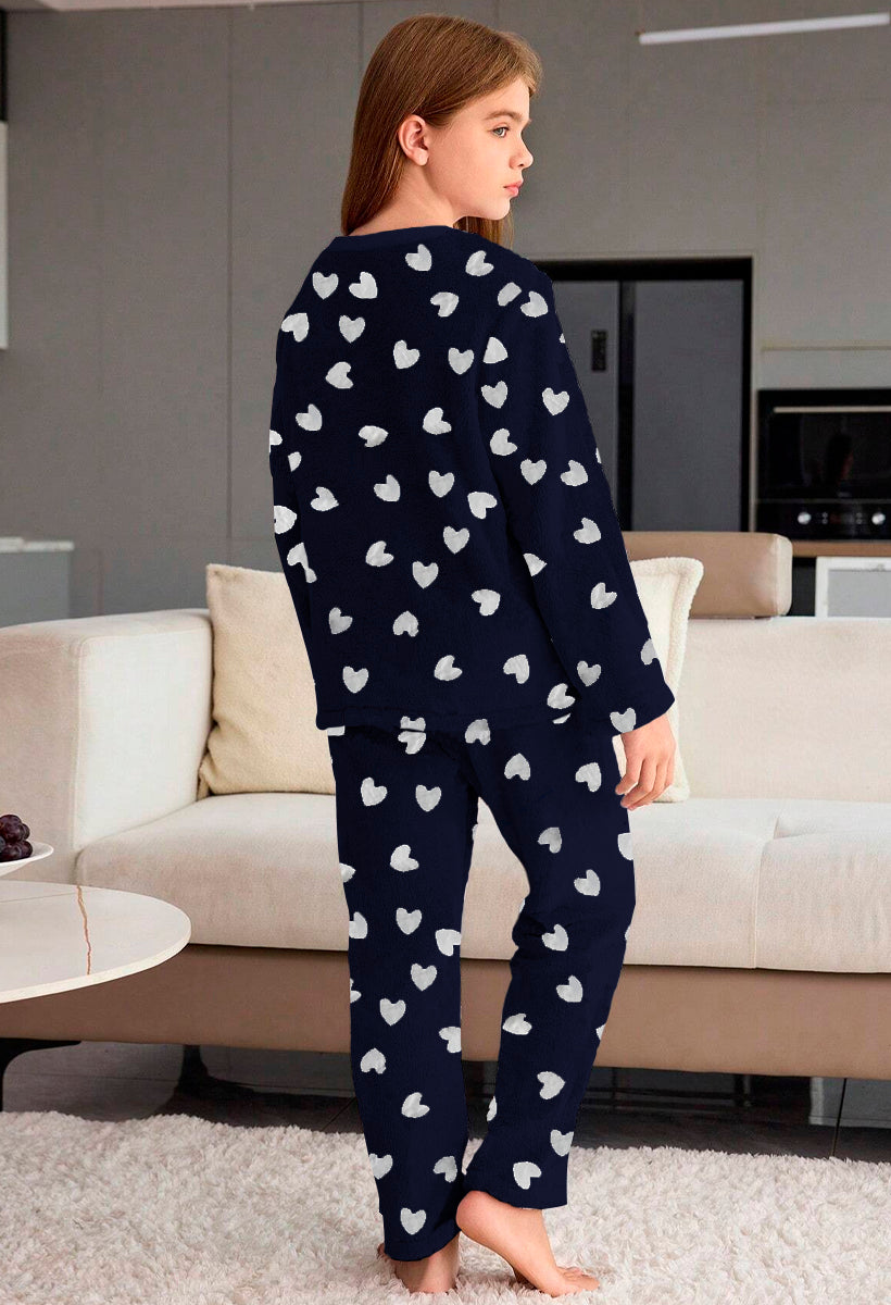 Pijama Para Niña Conjunto 2 Piezas Elegante invierno