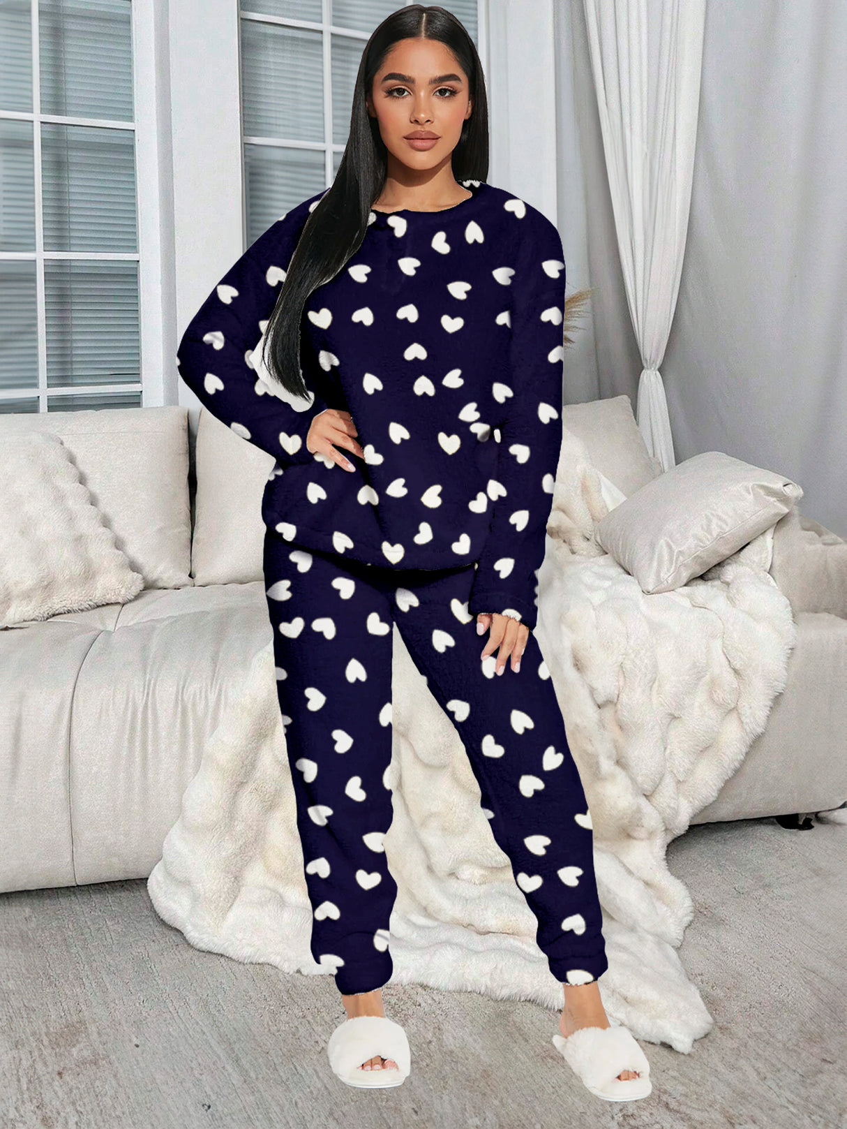 Pijama Para Mujer Conjunto 2 Piezas Elegante invierno