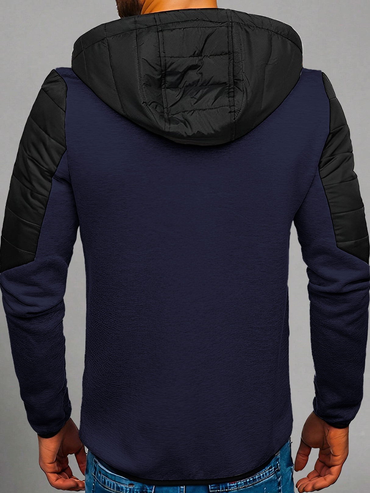 Sudadera Hombre Con Capucha Deportiva Con Cierre Hoodie