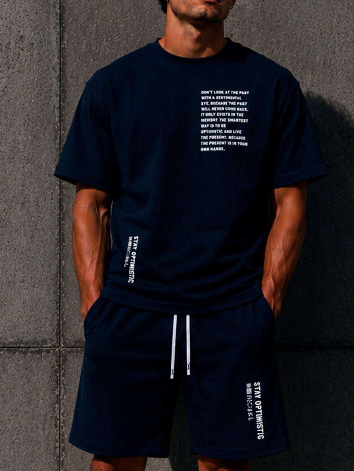 Conjuntos Deportivo Hombre Verano Playera Manga Corta