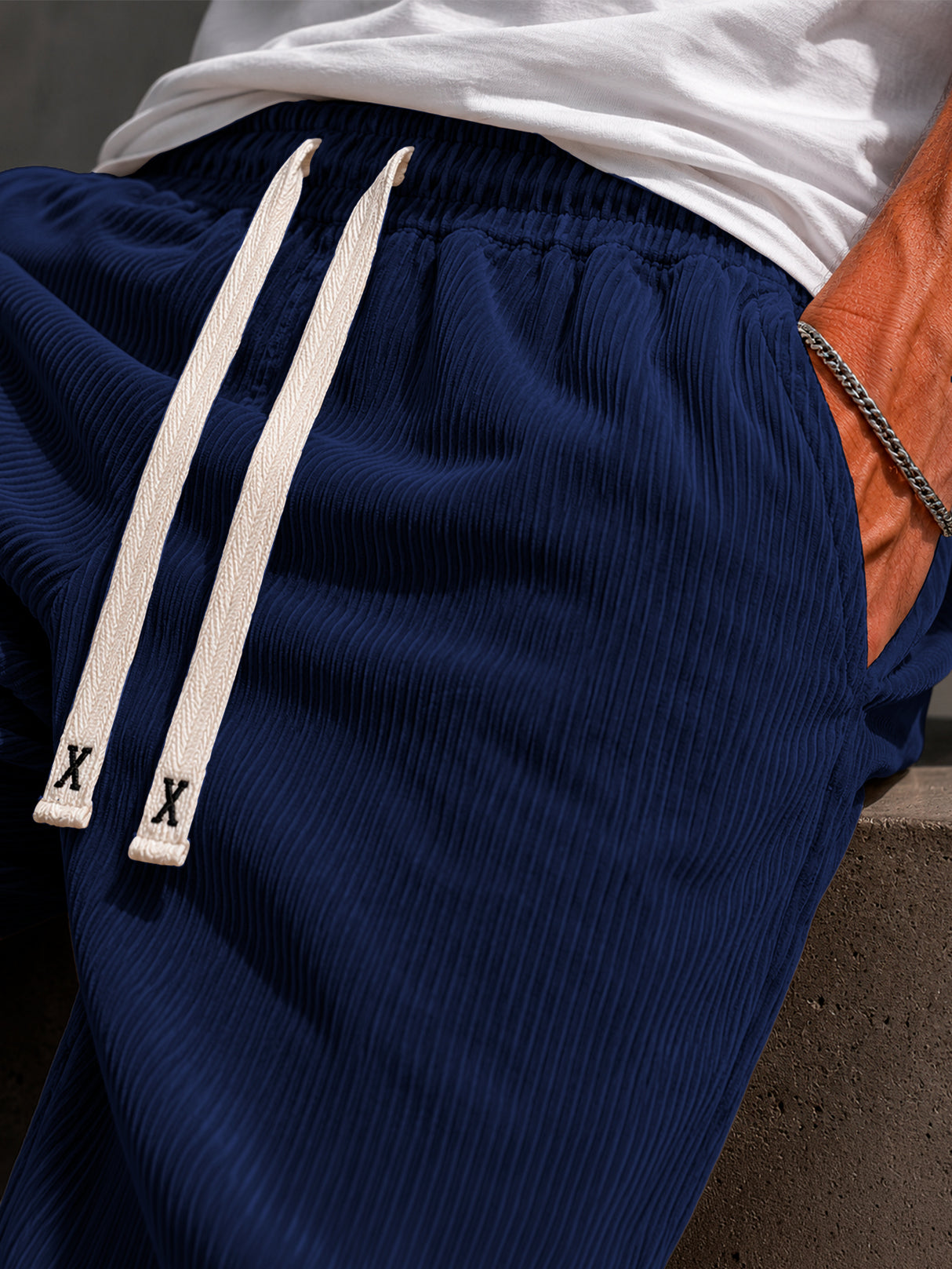 Pants Pantalon Pana Para Hombre Premium Jogger Comodo Casual