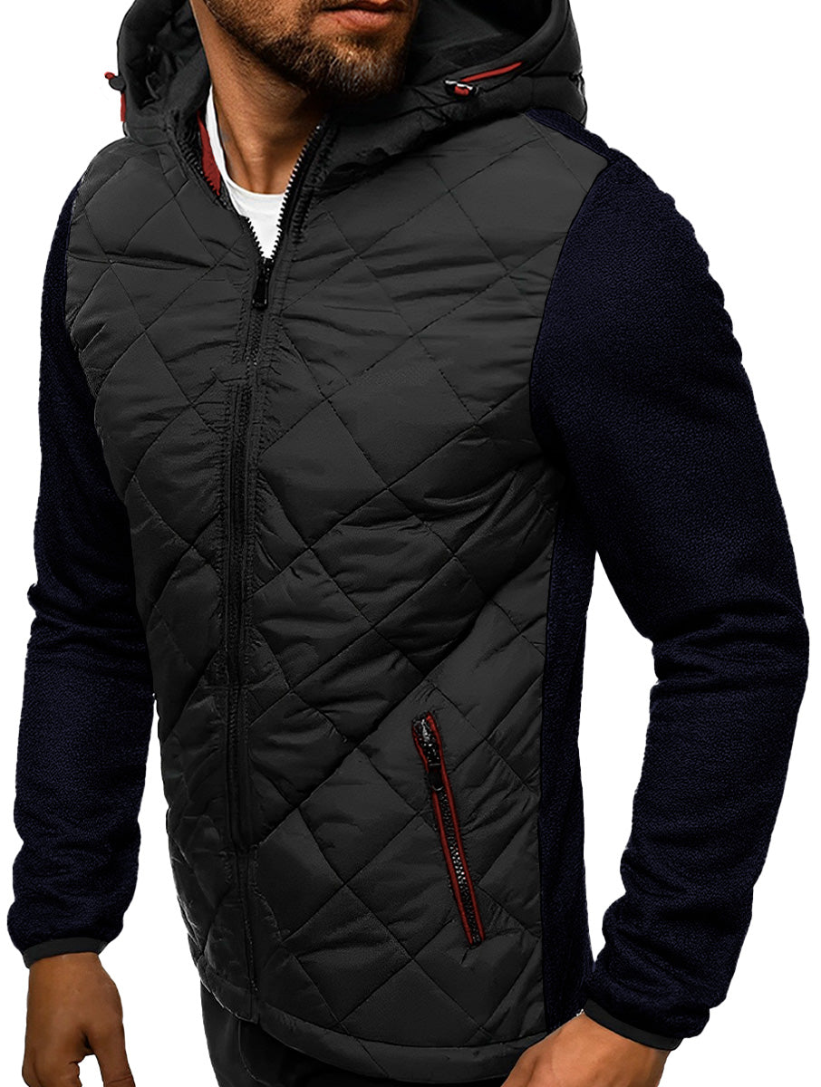 Sudadera Hombre Con Capucha Deportiva Con Cierre Hoodie