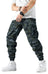 Pantalón Cargo Jogger Bolsas Skinny Camuflaje Hombre King B