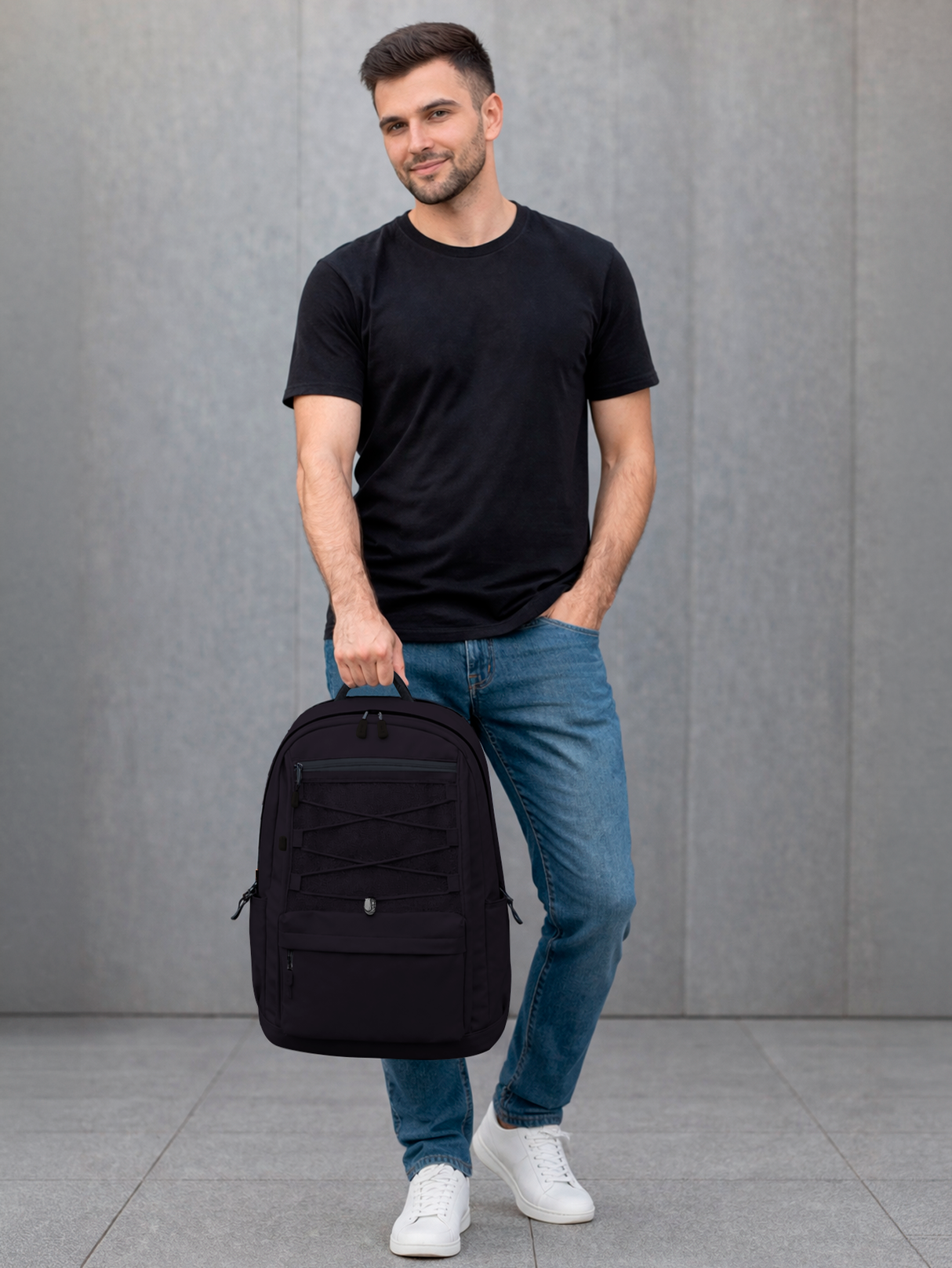 Mochila Backpack Vinipiel Contra Agua Para Viaje Usb Laptop Mayoreo