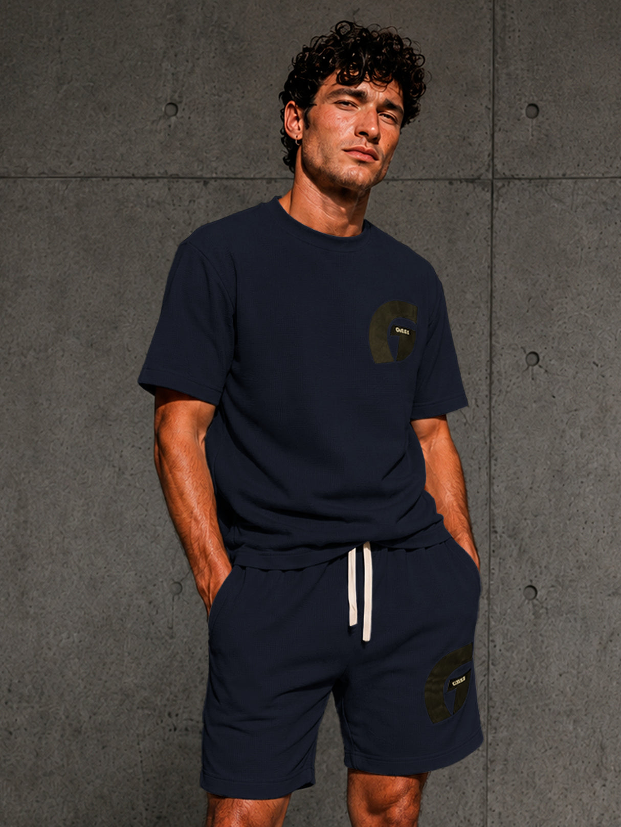 Conjuntos Deportivo Hombre Verano Playera Manga Corta