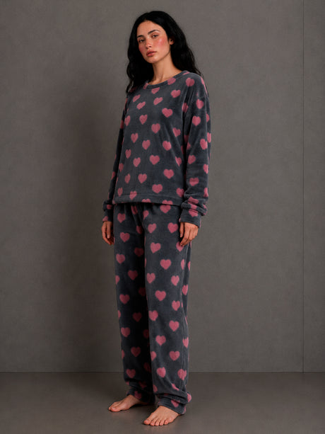 Pijama Para Mujer Conjunto 2 Piezas Elegante invierno
