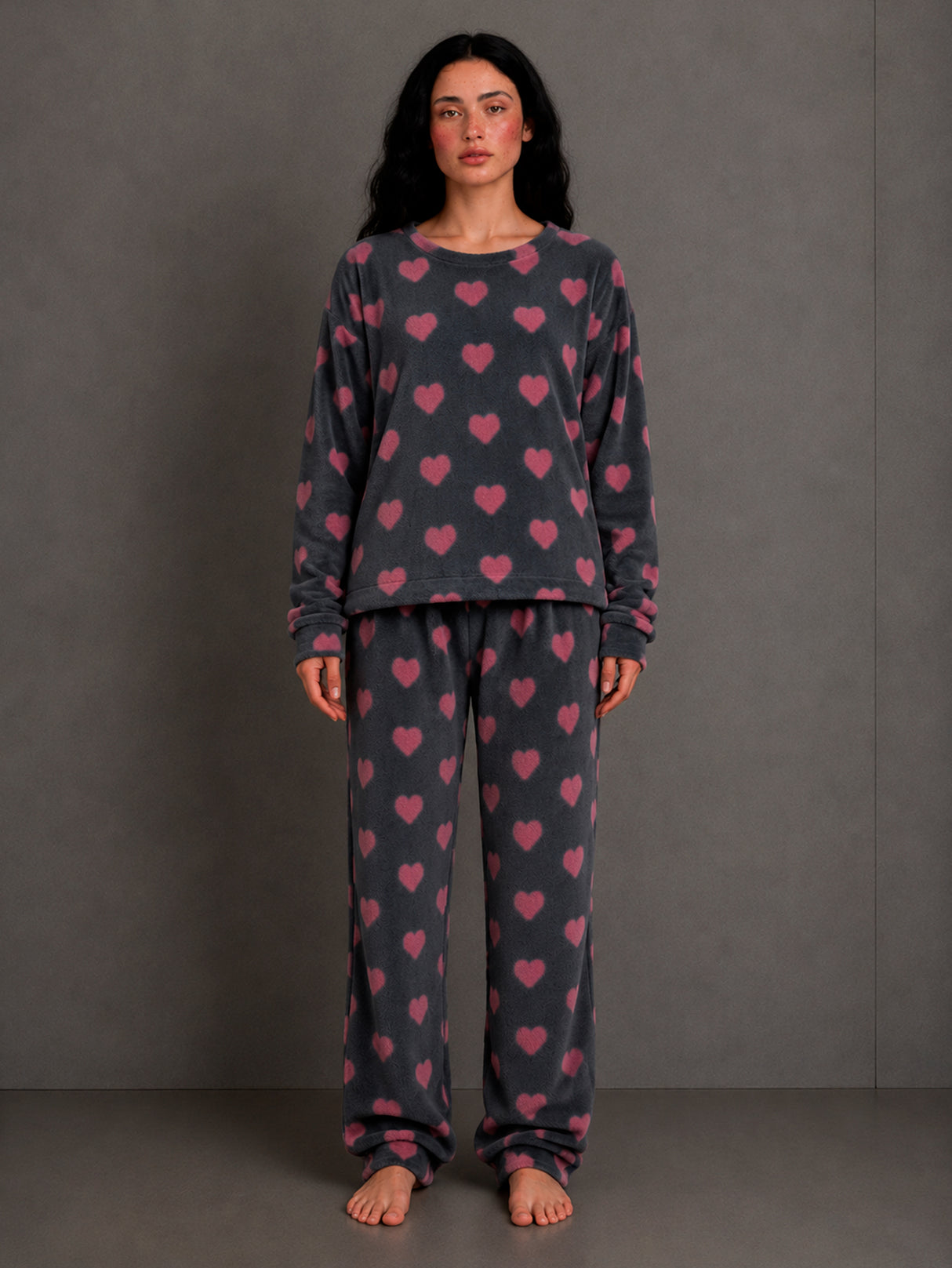 Pijama Para Mujer Conjunto 2 Piezas Elegante invierno