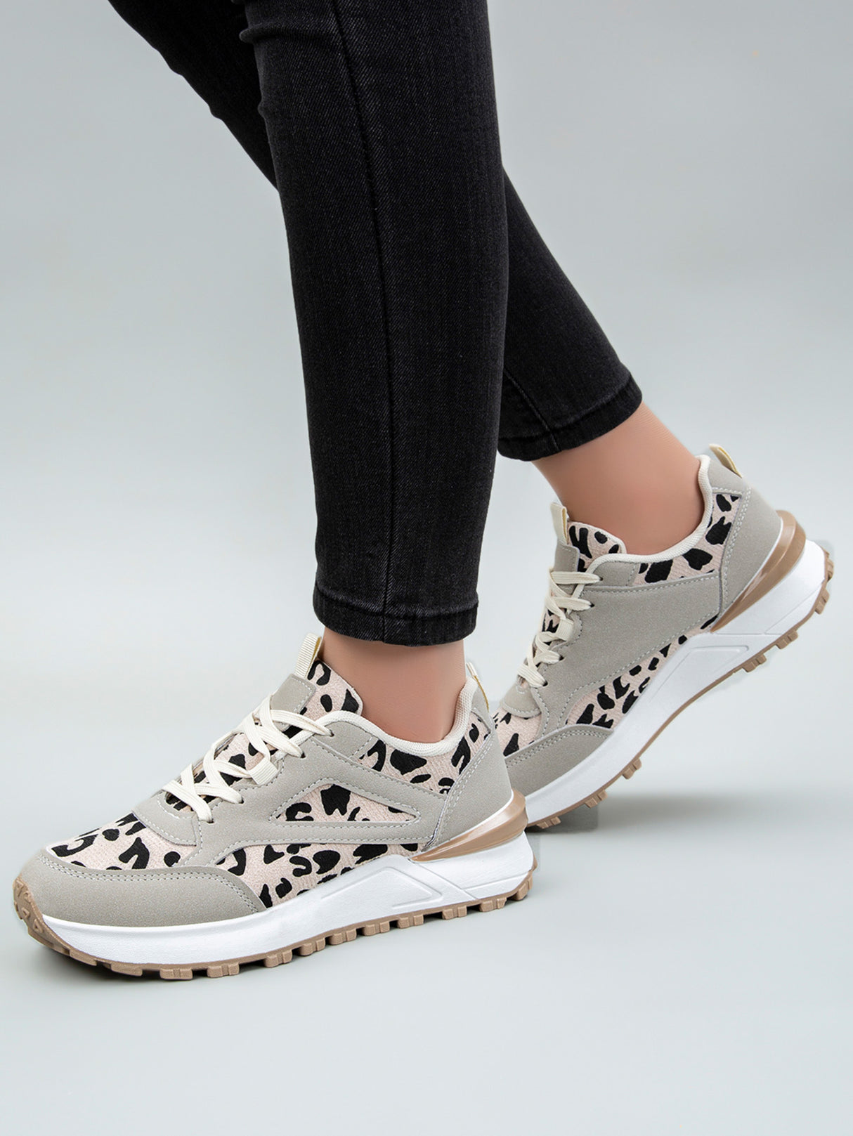 Tenis Mujer Plataforma Sneakers Antideslizante Estilo Casual