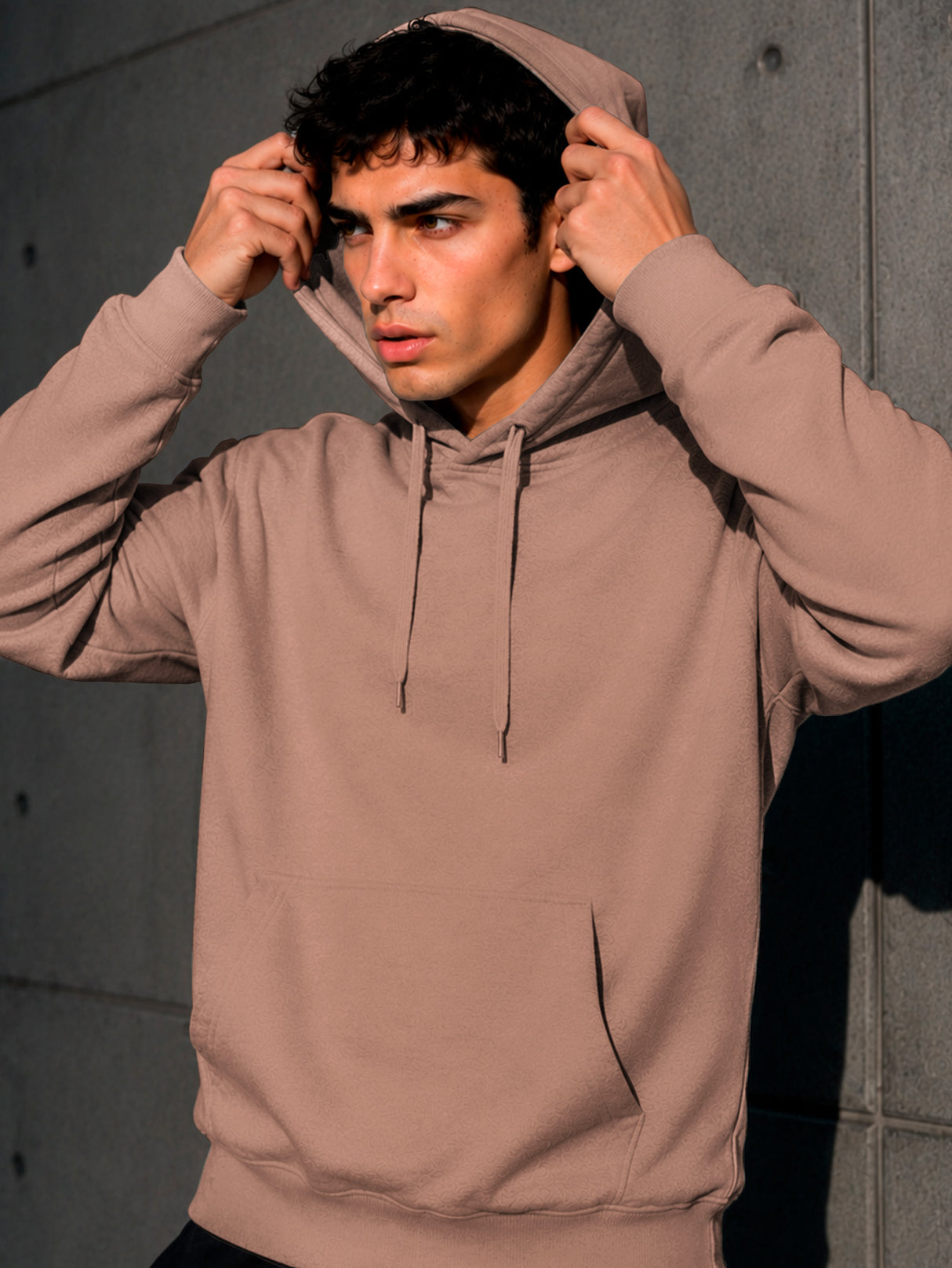 Sudadera Hombre Con Capucha De Calidad Hoodie