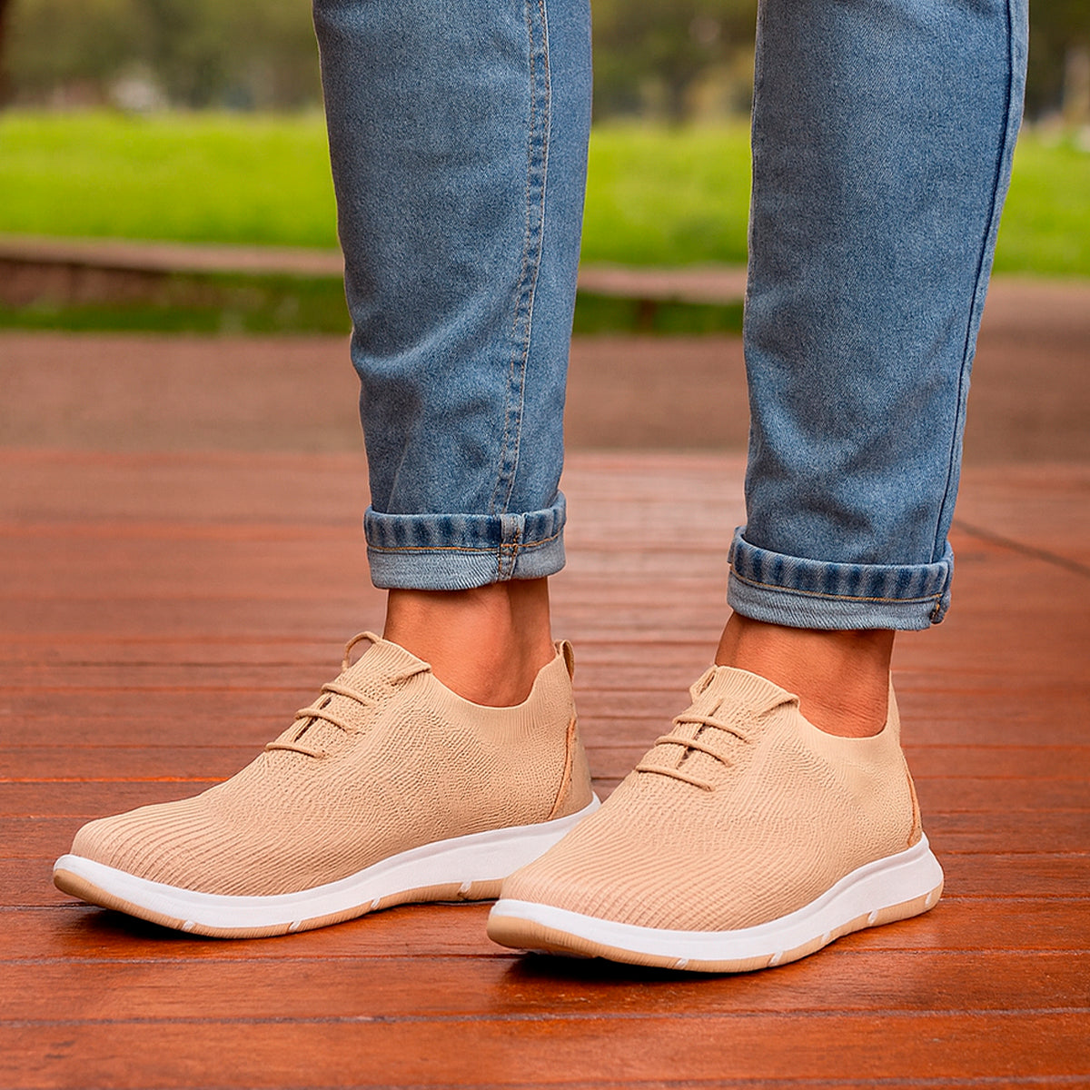 Tenis para hombre casuales con un diseño de  tela para correr con punta  con agujeta clásica, suela antideslizante Zapatilla para hombre cómodo transpirable ideal para el uso diario