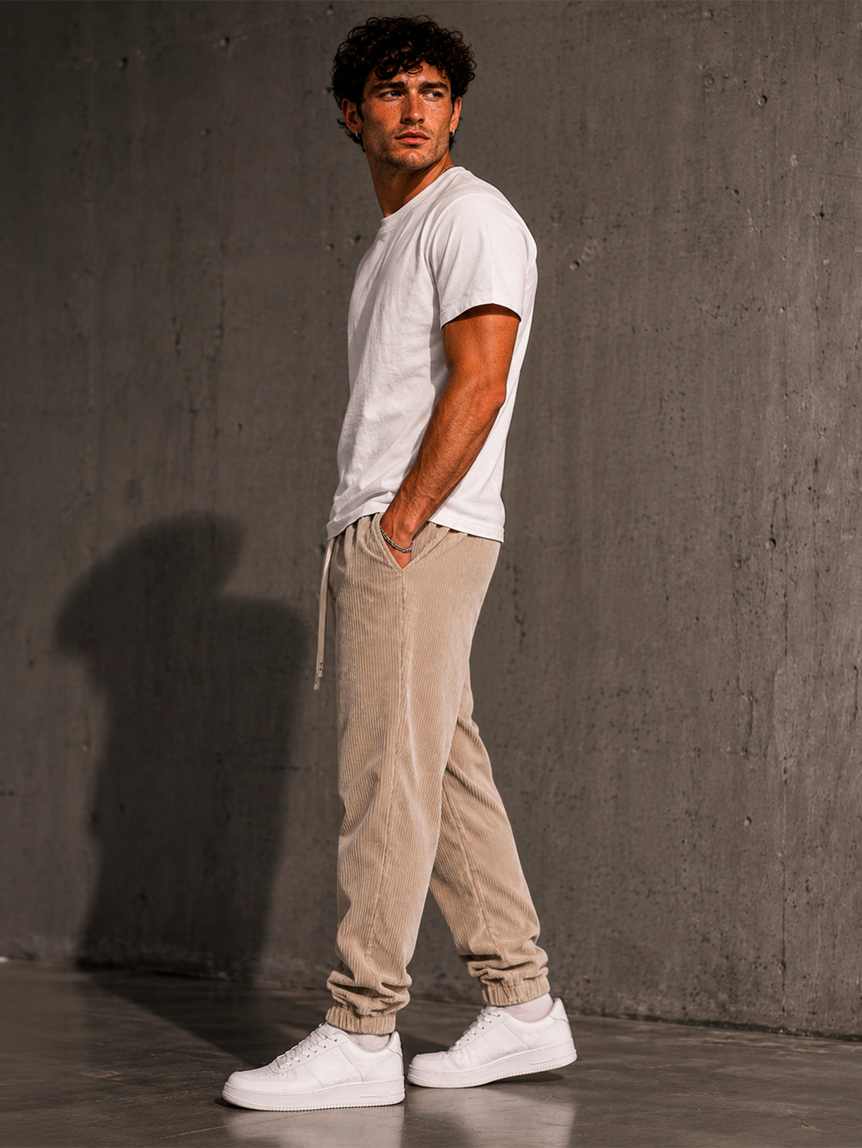 Pants Pantalon Pana Para Hombre Premium Jogger Comodo Casual