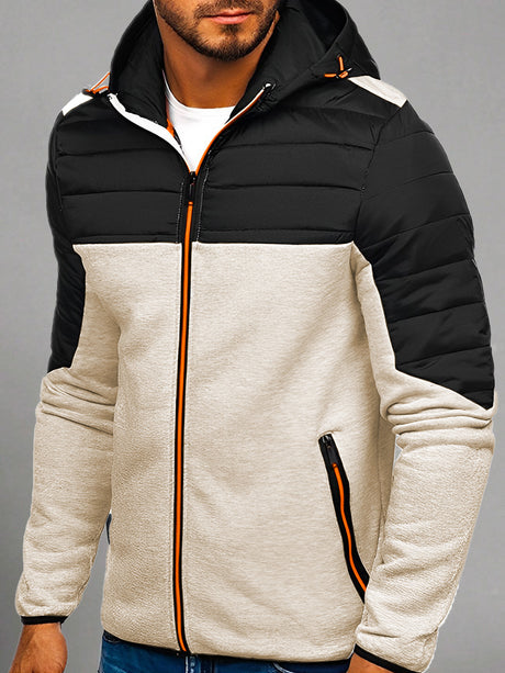 Sudadera Hombre Con Capucha Deportiva Con Cierre Hoodie