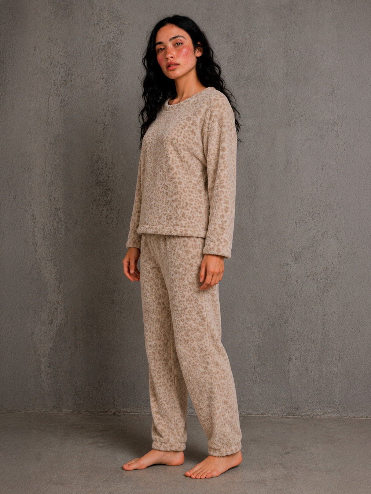 Pijama Para Mujer Conjunto 2 Piezas Elegante invierno