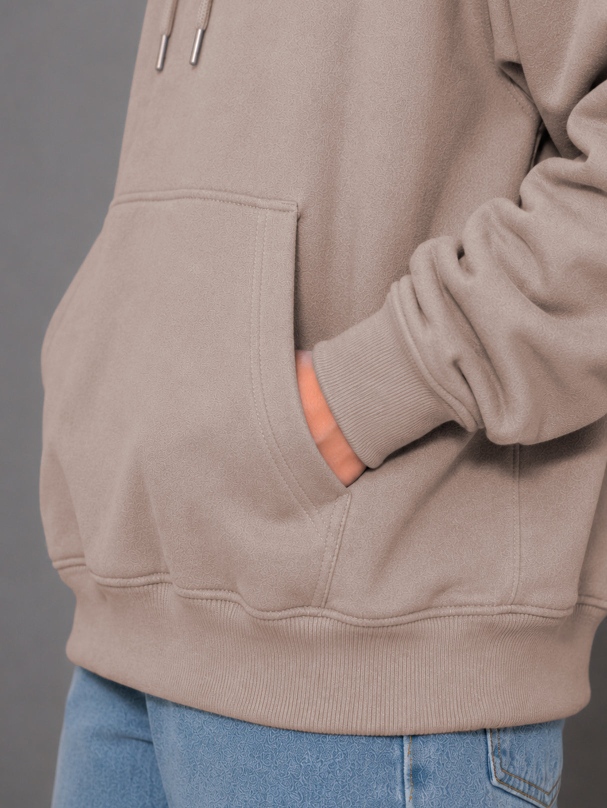 Sudadera con Capucha para Mujer Manga Larga Hoodie sin Cierre