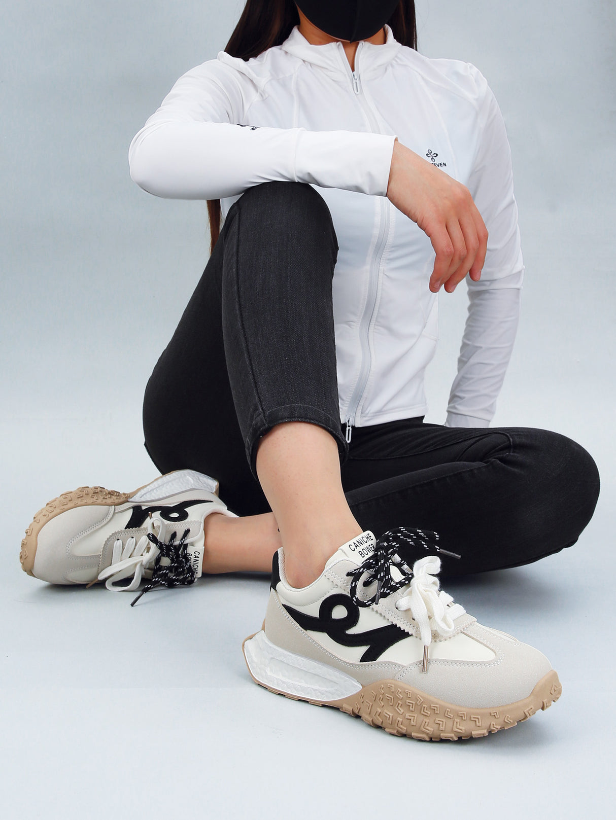 Tenis Mujer Plataforma Sneakers Antideslizante Estilo Casual