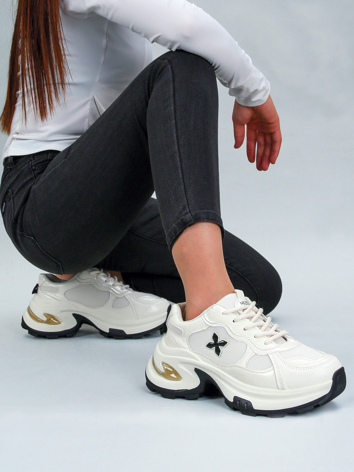 Tenis Mujer Plataforma Chunky Sneakers Moda Urbana
