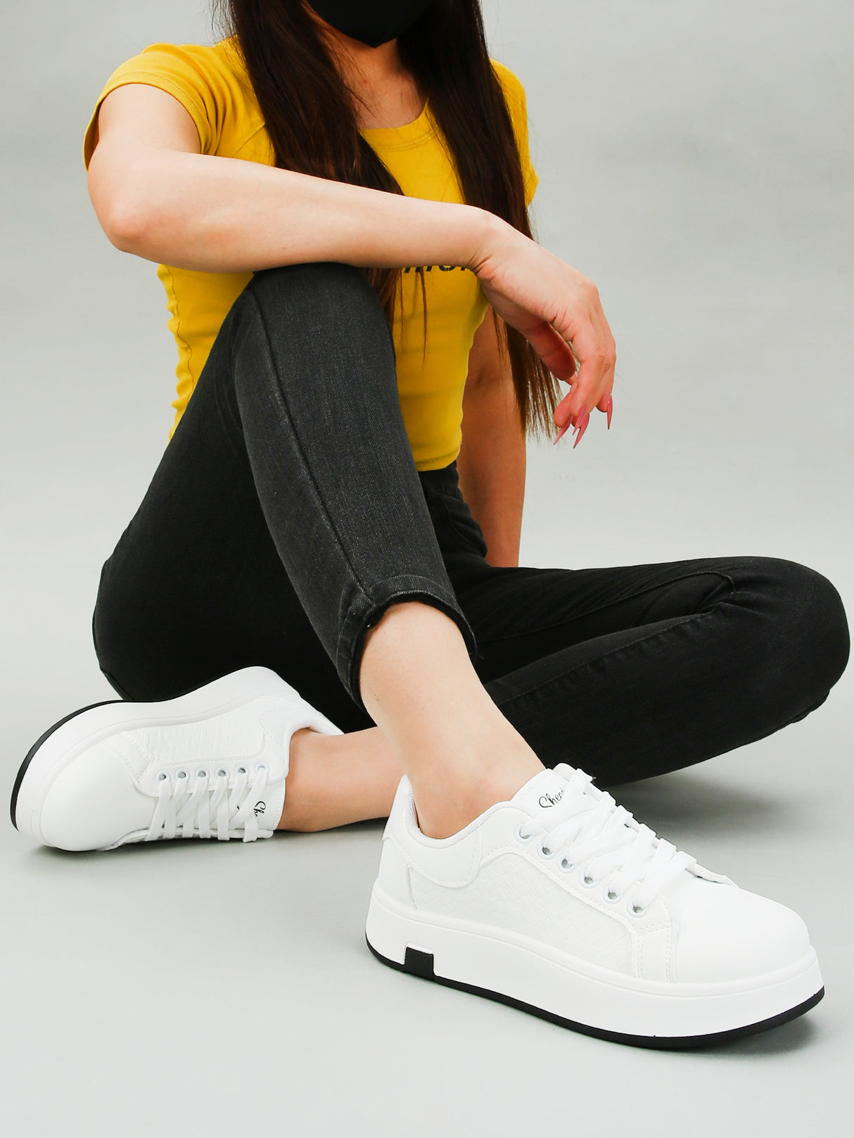 Tenis Mujer Plataforma Sneakers Antideslizante Estilo Casual