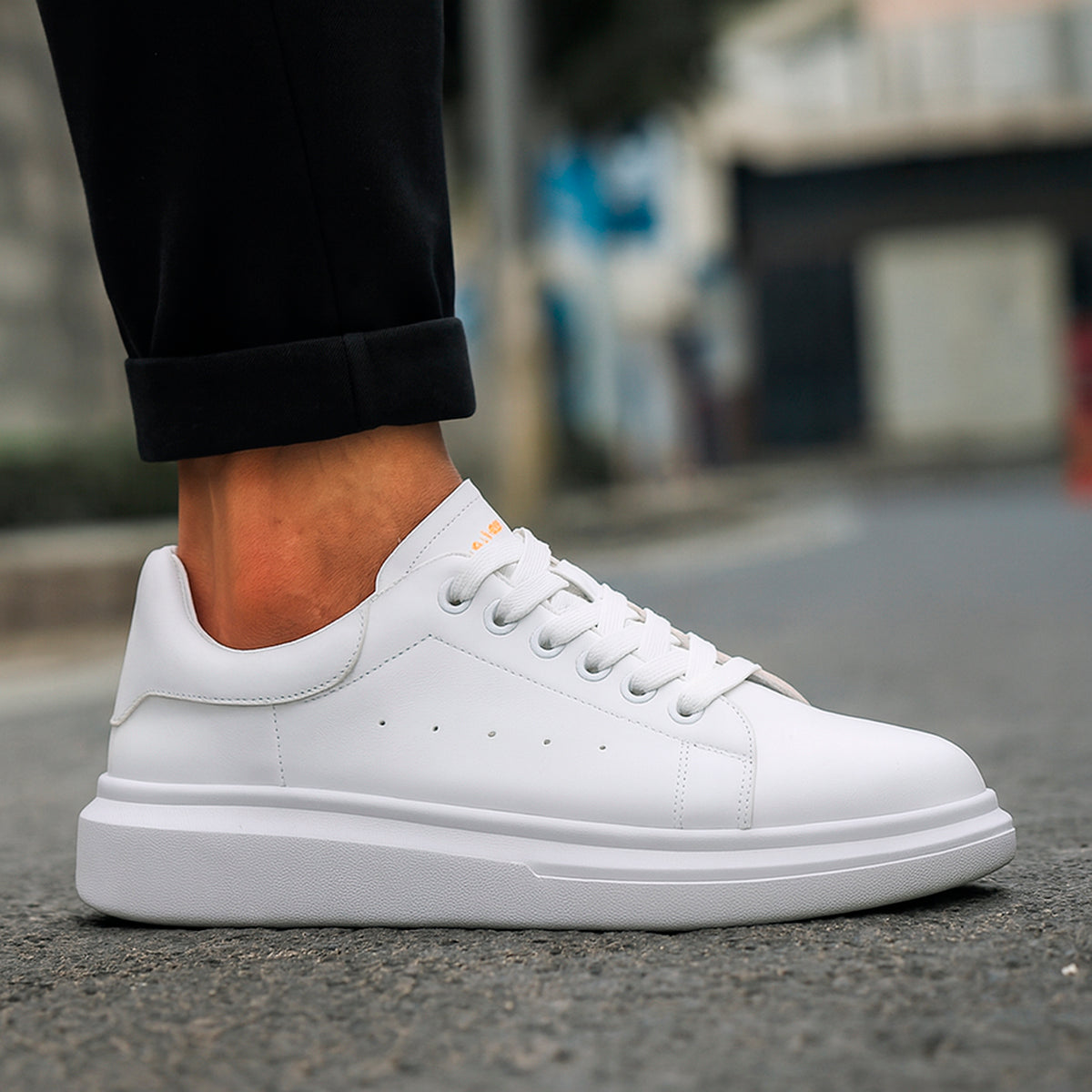 Tenis para hombre informales con un diseño casual para el uso diario Zapatilla casual con suela antideslizante con agujeta para un uso mas cómodo