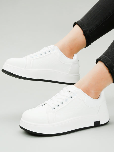 Tenis Mujer Plataforma Sneakers Antideslizante Estilo Casual