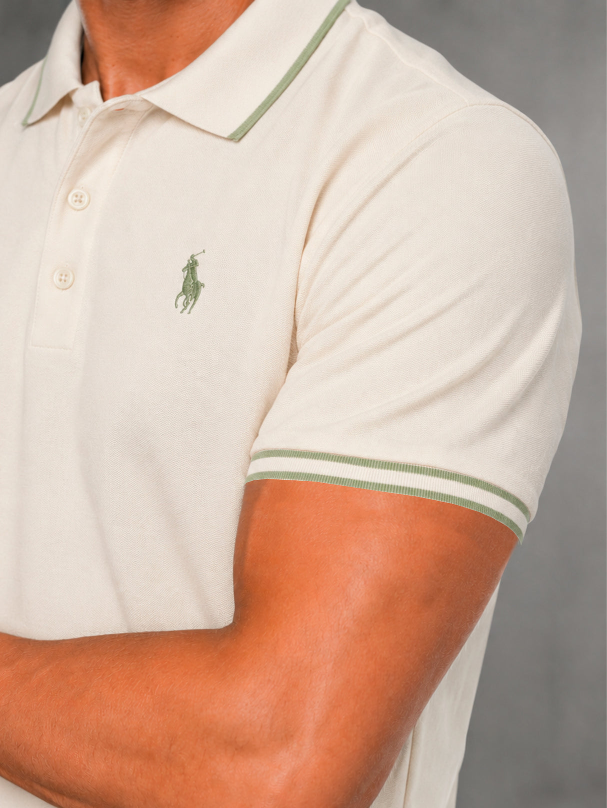 Camisa HPC Polo Hombre Manga Corta Sport Elegante Estilo Old Money