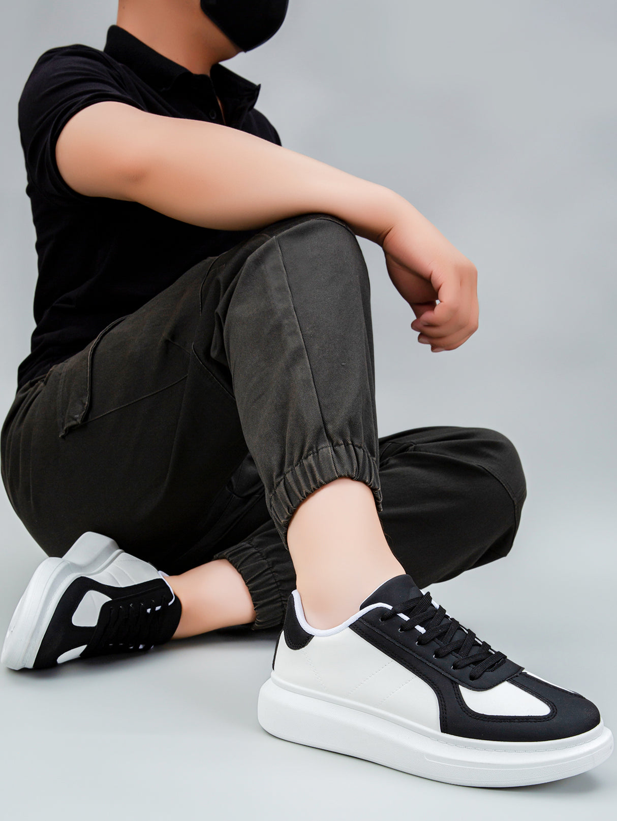 Tenis Para Hombre Sneakers Casuales de Plataforma Comodos De Moda