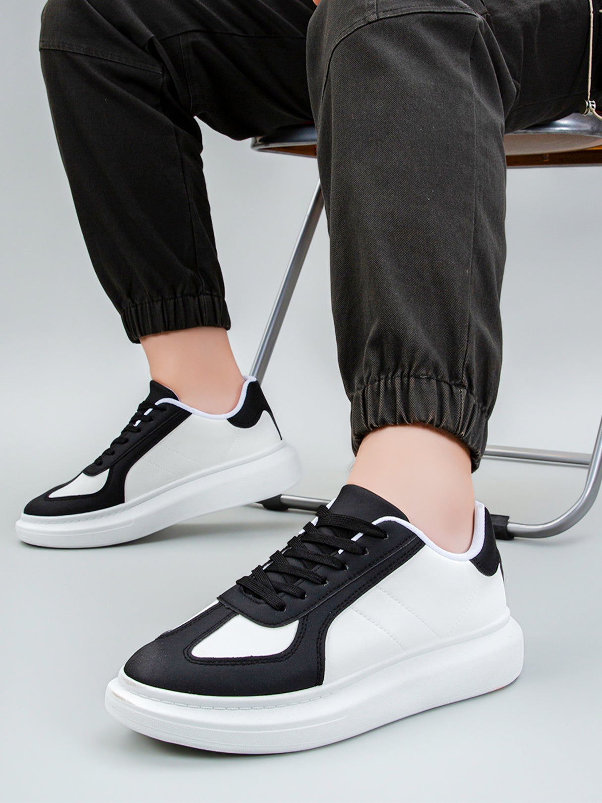 Tenis Para Hombre Sneakers Casuales de Plataforma Comodos De Moda