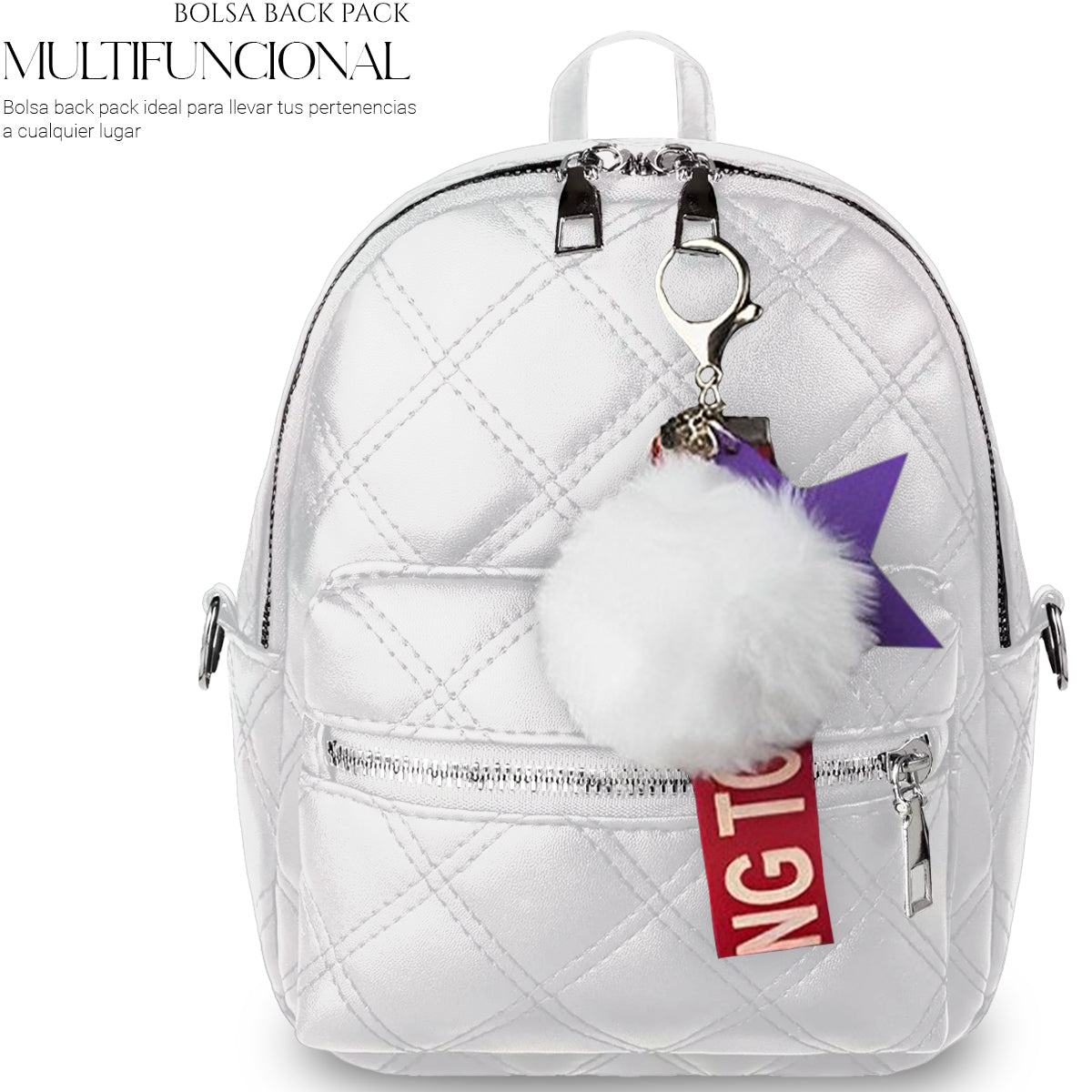 Bolso Bandolera Mochila De Moda Multifuncional Casual