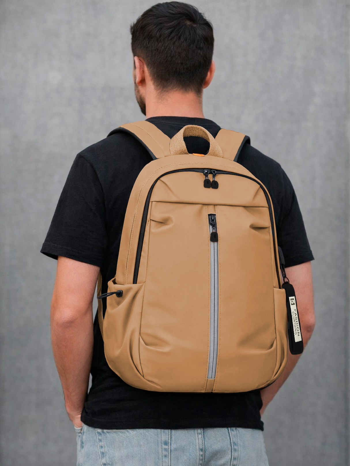 Mochila Backpack Vinipiel Contra Agua De Viaje Porta Laptop