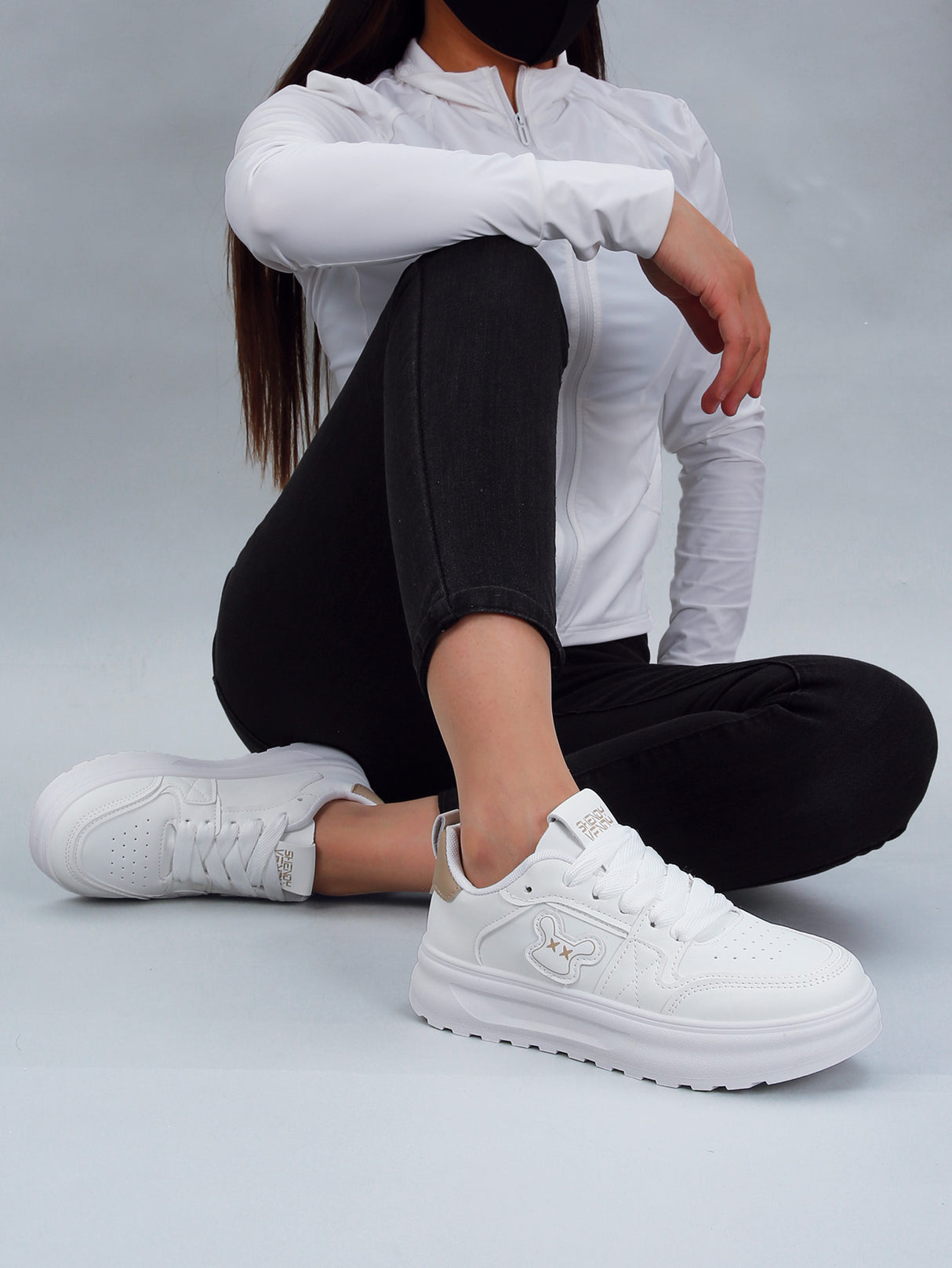 Tenis Para Mujer Clasico Sneakers Antileslizante Moda Urbana