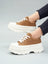 Tenis Tipo Bota Casual Para Mujer Con Plataforma
