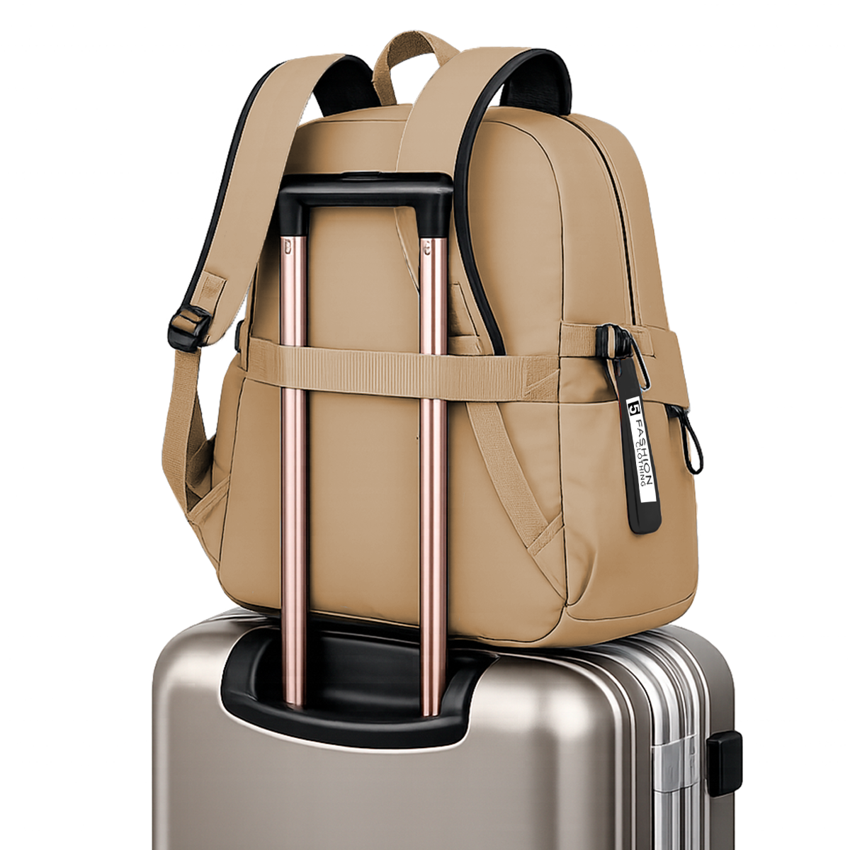 Mochila Backpack Vinipiel Contra Agua De Viaje Porta Laptop