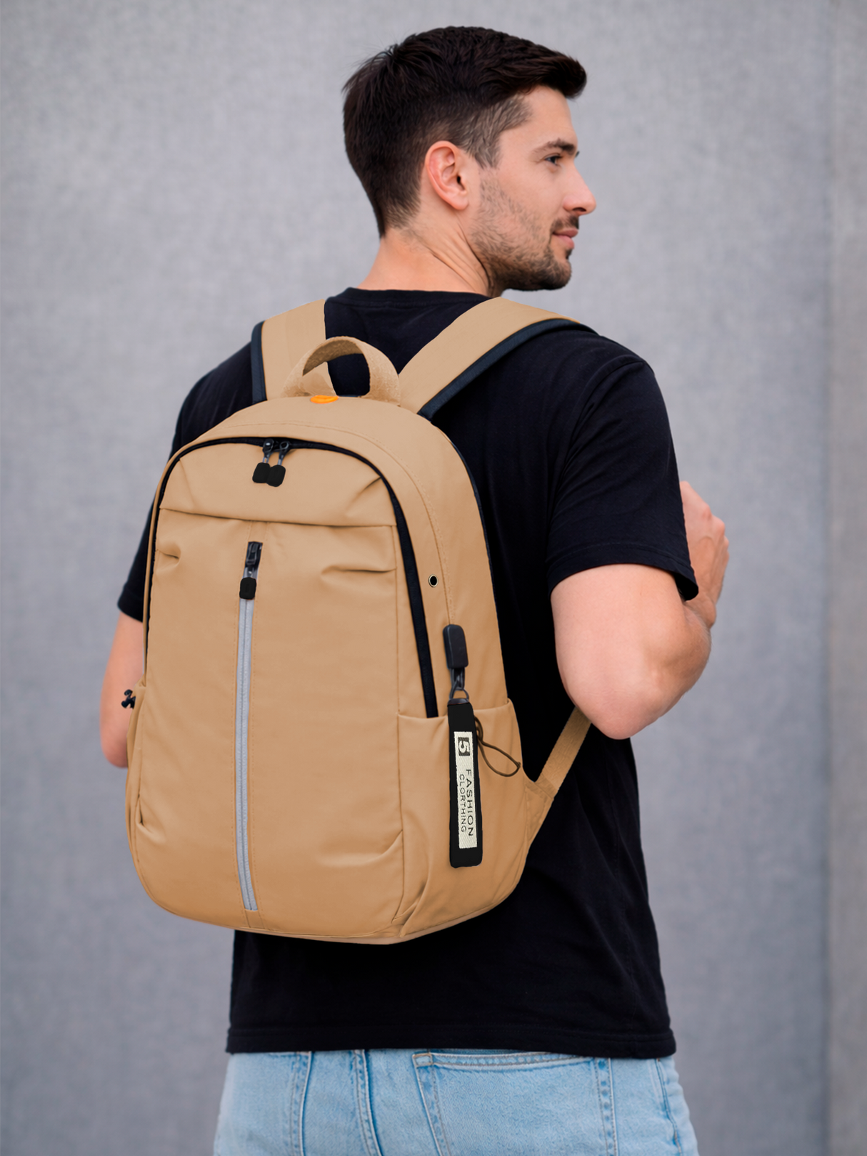 Mochila Backpack Vinipiel Contra Agua De Viaje Porta Laptop